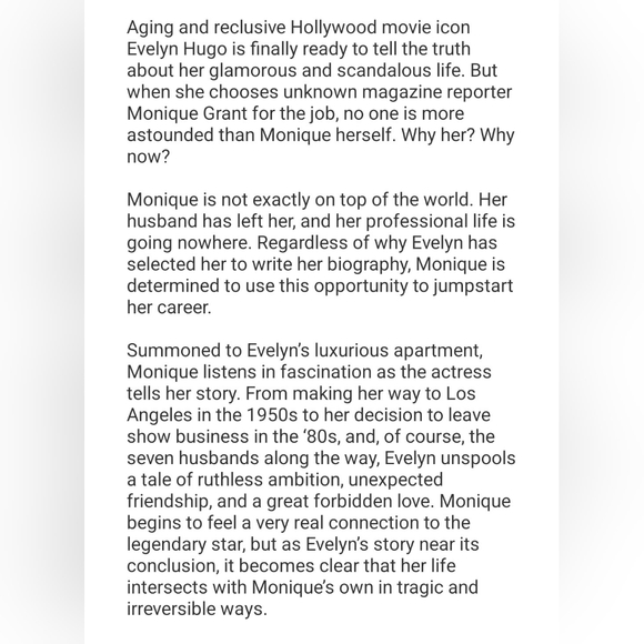 The seven husband's of Evelyn Hugo - Picture 2 of 2